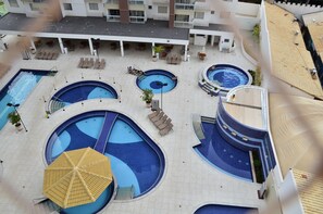 Indoor pool, 7 outdoor pools - Casa da Madeira Lineacaldas (Caldas Novas)