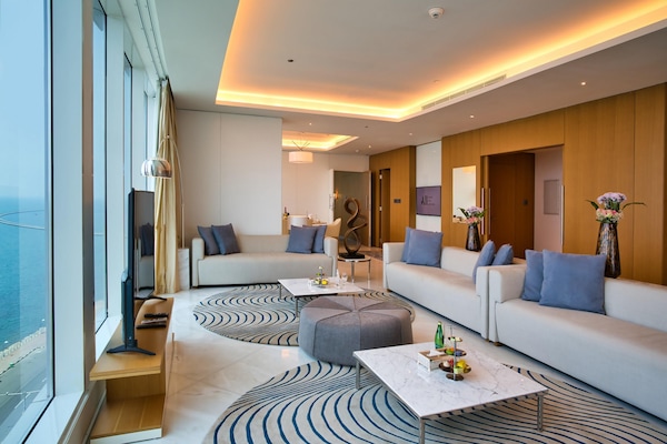 Royal Suite, Sea View (The Meaning of Luxury Life) | 1 bedroom, Egyptian cotton sheets, premium bedding, pillowtop beds