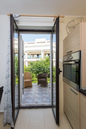 Apartment, 1 Bedroom, Terrace, Garden Area | Balcony - MTV Apartments Petrovac (Petrovac)