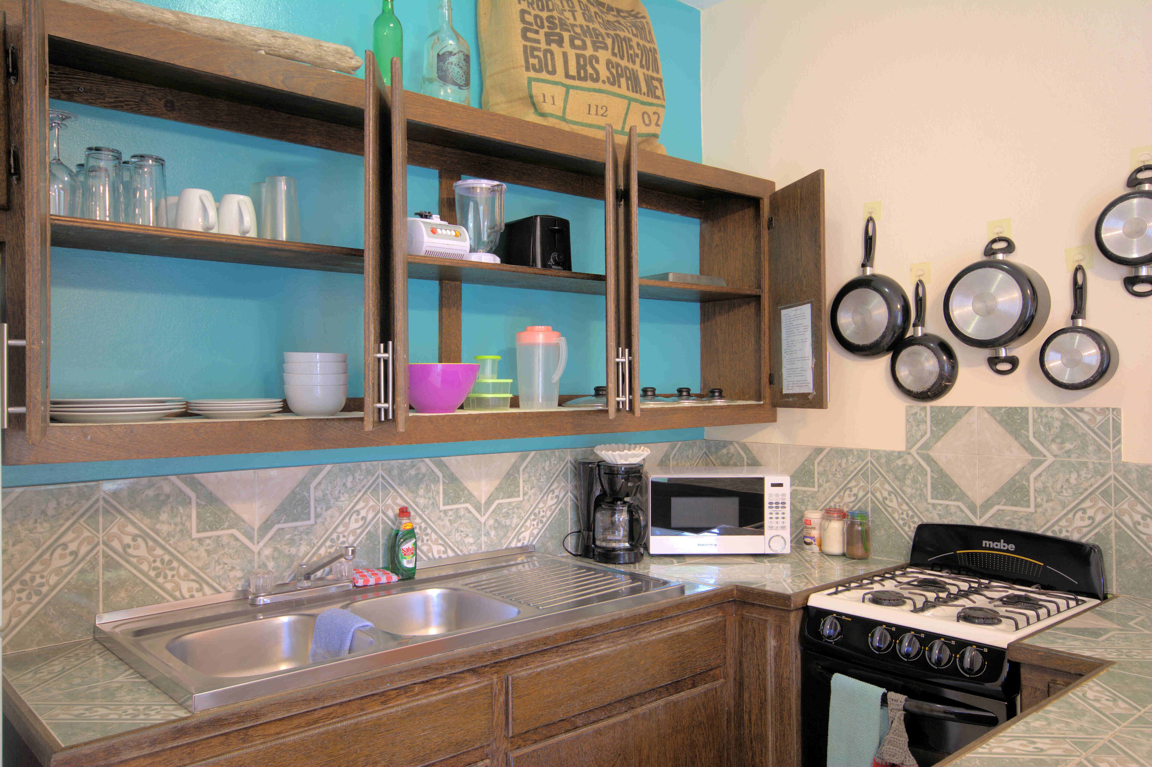 deluxe apartment, 1 king bed, non smoking, kitchen | private kitchen | fridge, microwave, oven, stovetop