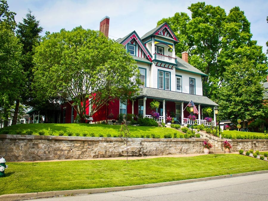 Façade de lâhĂ©bergement