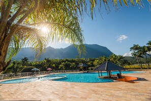 Indoor pool, outdoor pool - Estância Ribeirão Grande (Jaragua do Sul)