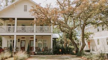 Voorkant van accommodatie