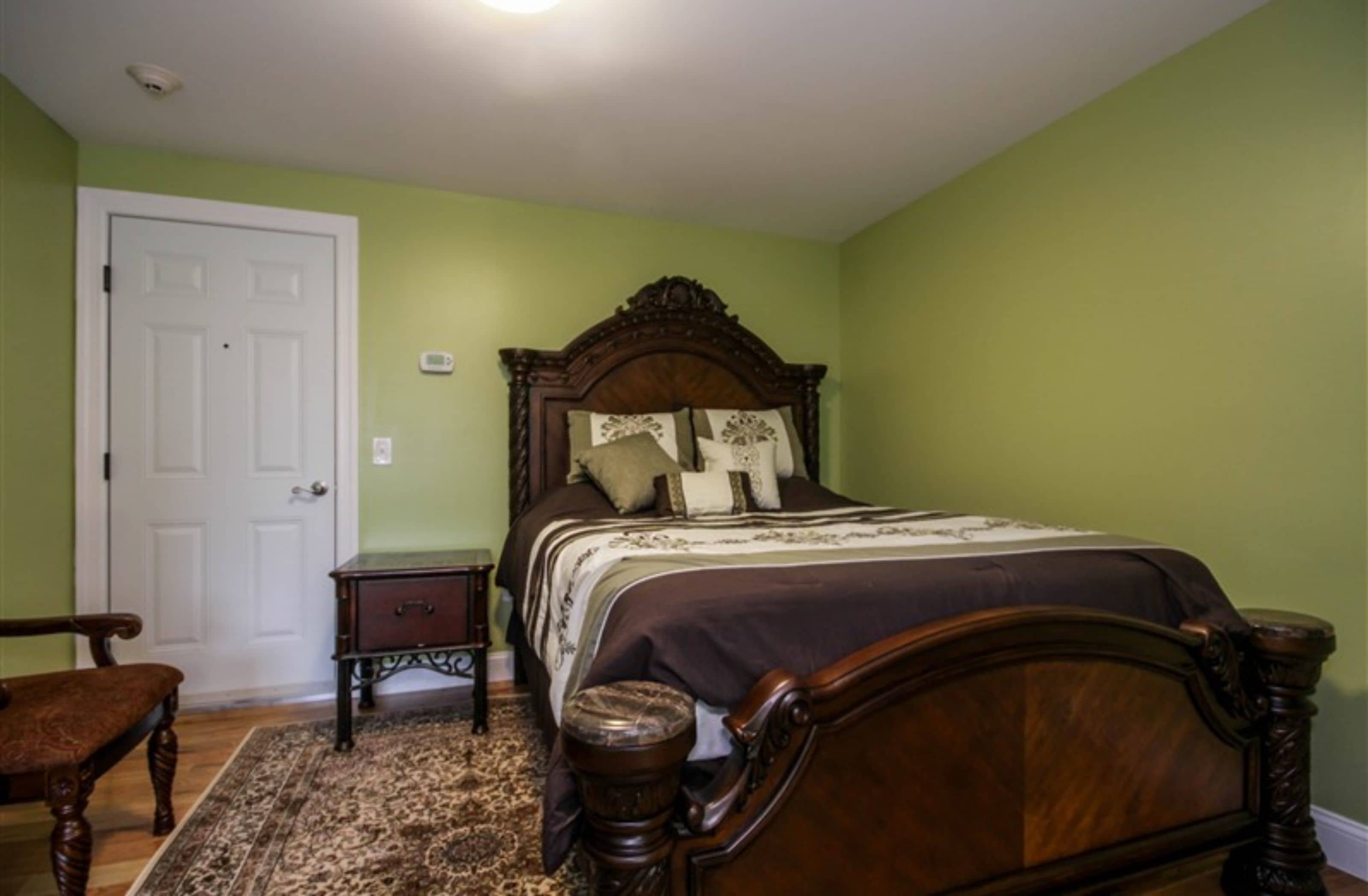 room, private bathroom (room #1) | soundproofing, free wifi, bed sheets