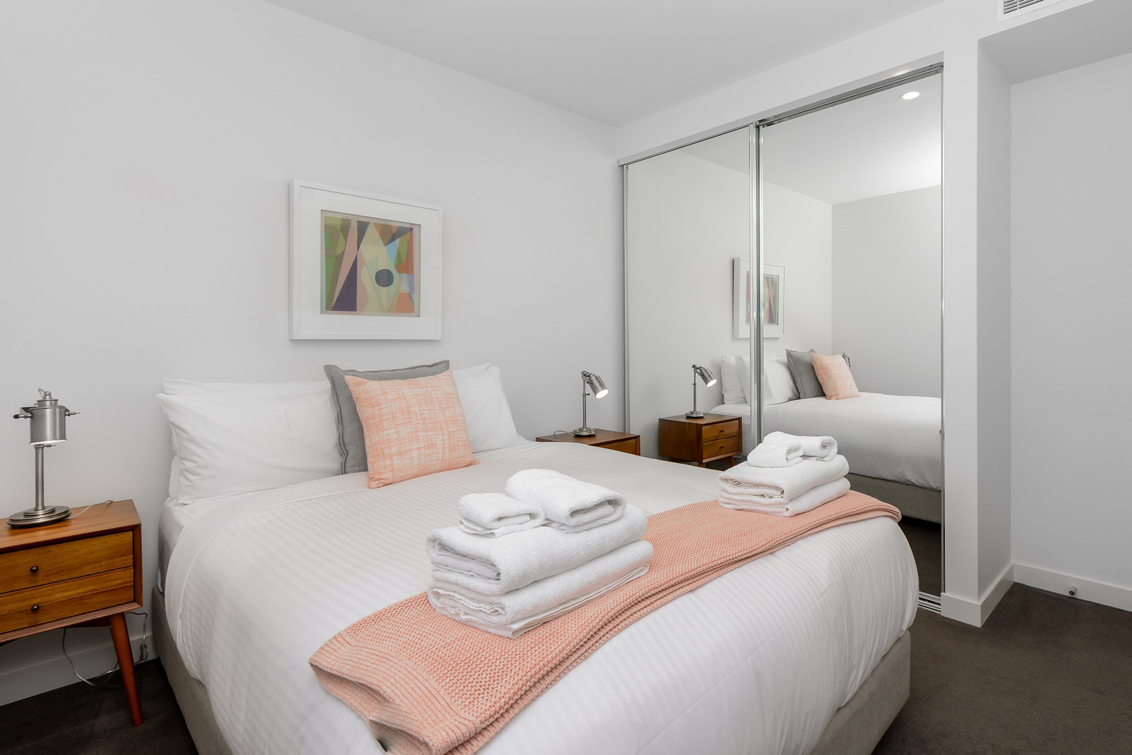 1 bedroom, iron/ironing board, travel crib, WiFi (free)