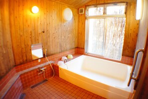 Log House (ONLY SLEEPING BAGS PROVIDED) | Bathroom - Ume Camping Village (Saiki)
