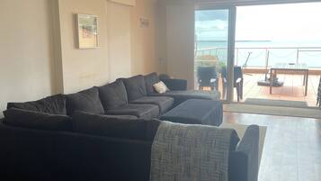 Smart TV, fireplace, Netflix, DVD player