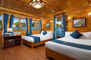 Deluxe Family Room | Minibar, in-room safe, desk, laptop workspace - La Paci Cruises (Hai Phong)