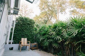Vue sur le jardin