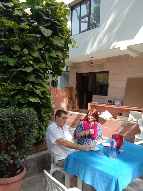 Fassade der Unterkunft