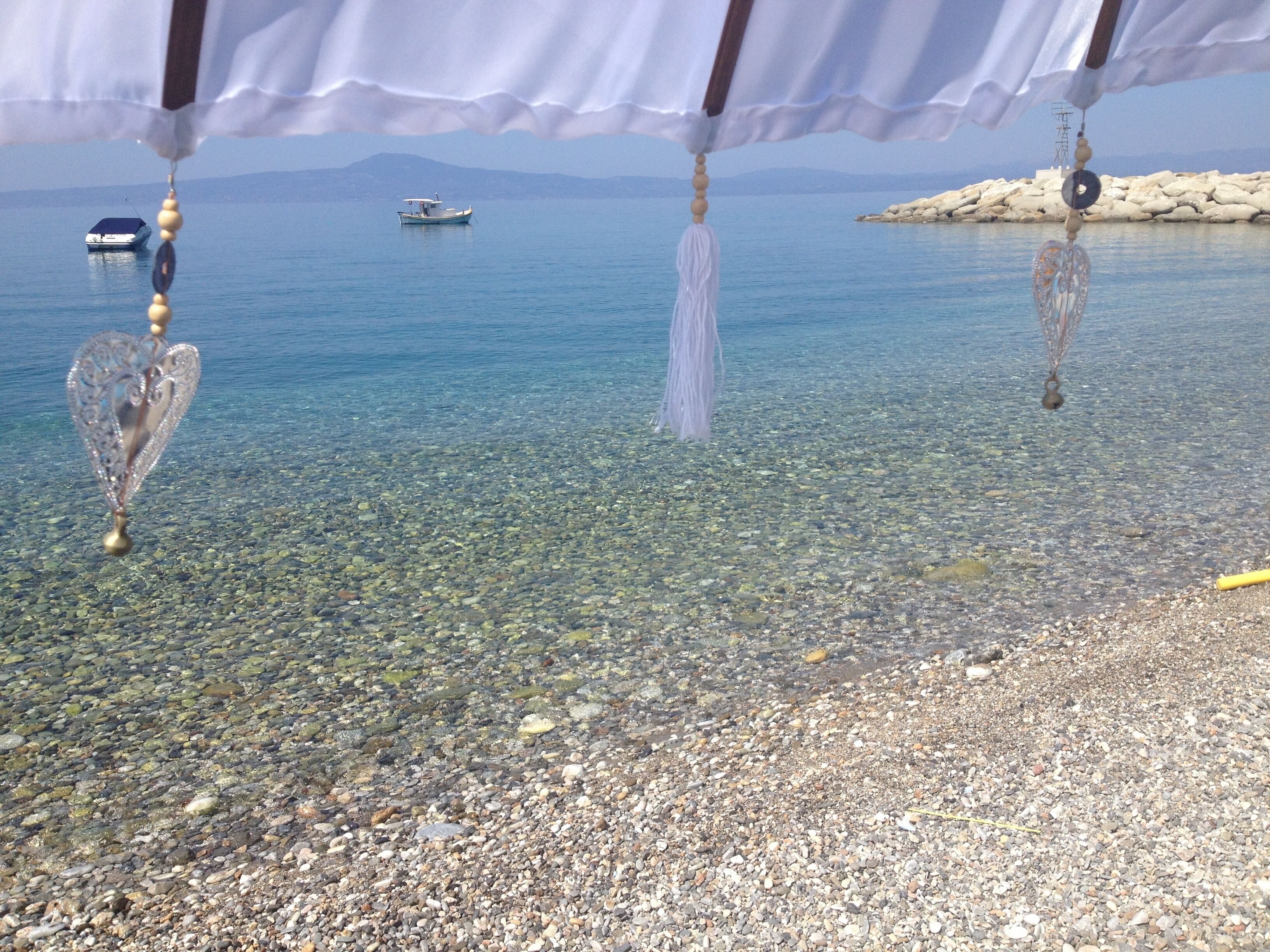 Una spiaggia nelle vicinanze