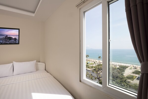 Habitación doble Deluxe, 1 cama Queen size, vista al océano | Vista desde la habitación