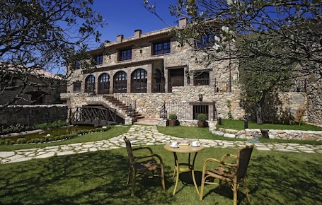 Jardín. Hotel Rural Los Anades