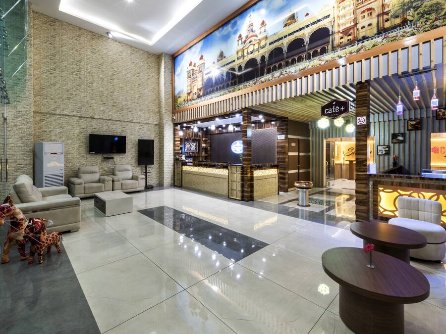 Sitzecke in der Lobby