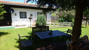 Familie bungalow, 3 slaapkamers | Terras