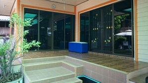 Entrada de l'allotjament