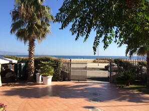 Entrée de l’hébergement