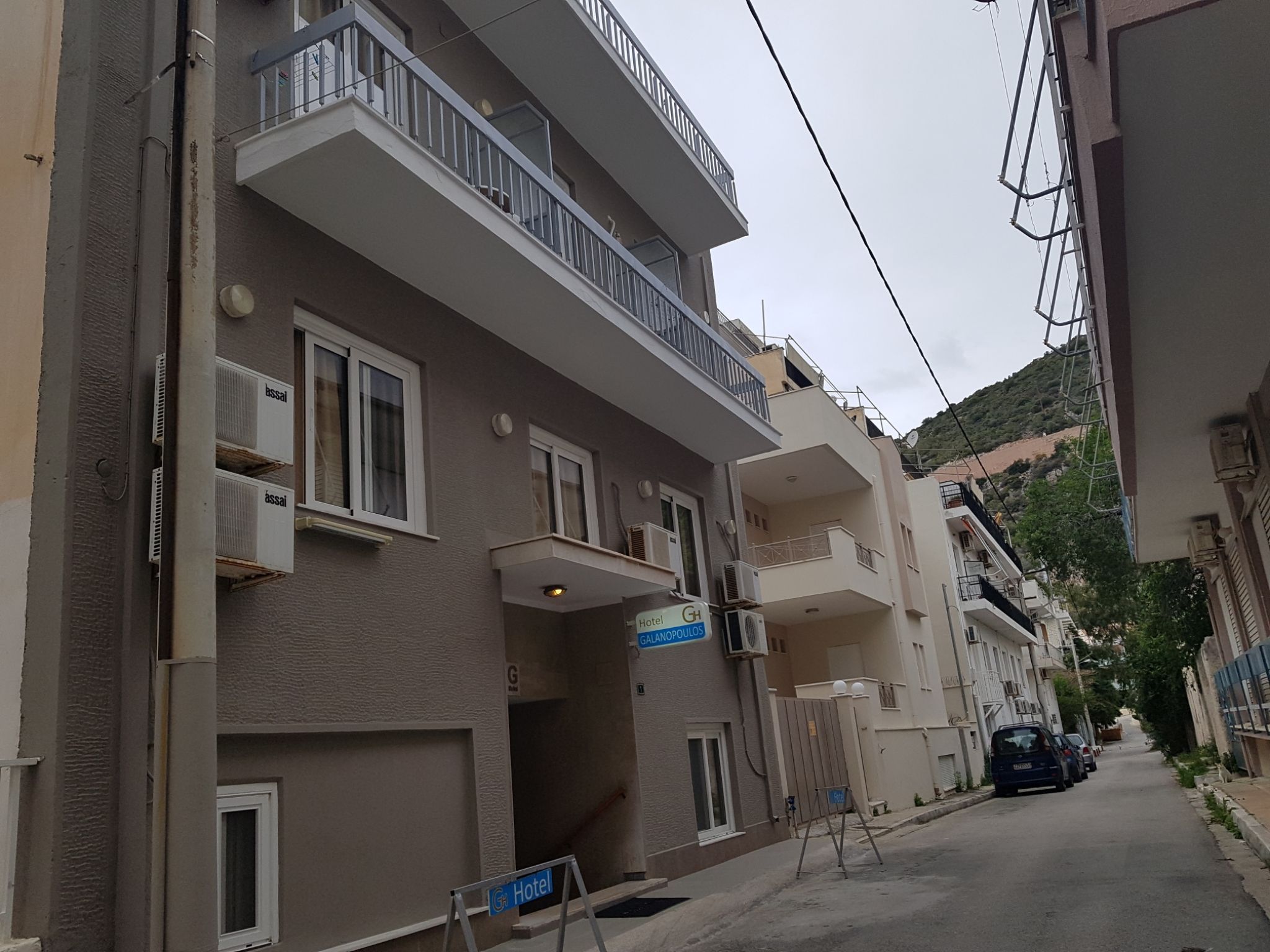 Entrada de la propiedad