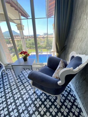 Villa, 3 Bedrooms | Living area | LCD TV - Pegasus Hotel & Villa (Fethiye)
