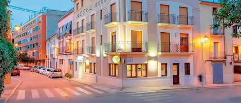 Façade de l’hébergement