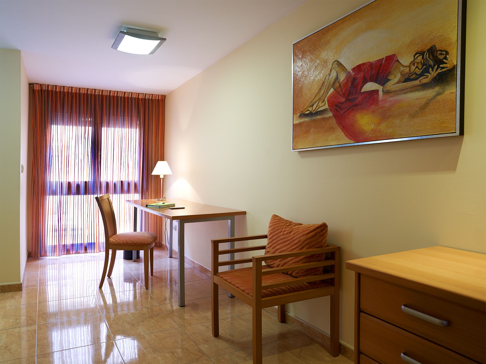 superior double room | individually furnished, desk, laptop workspace, blackout curtains