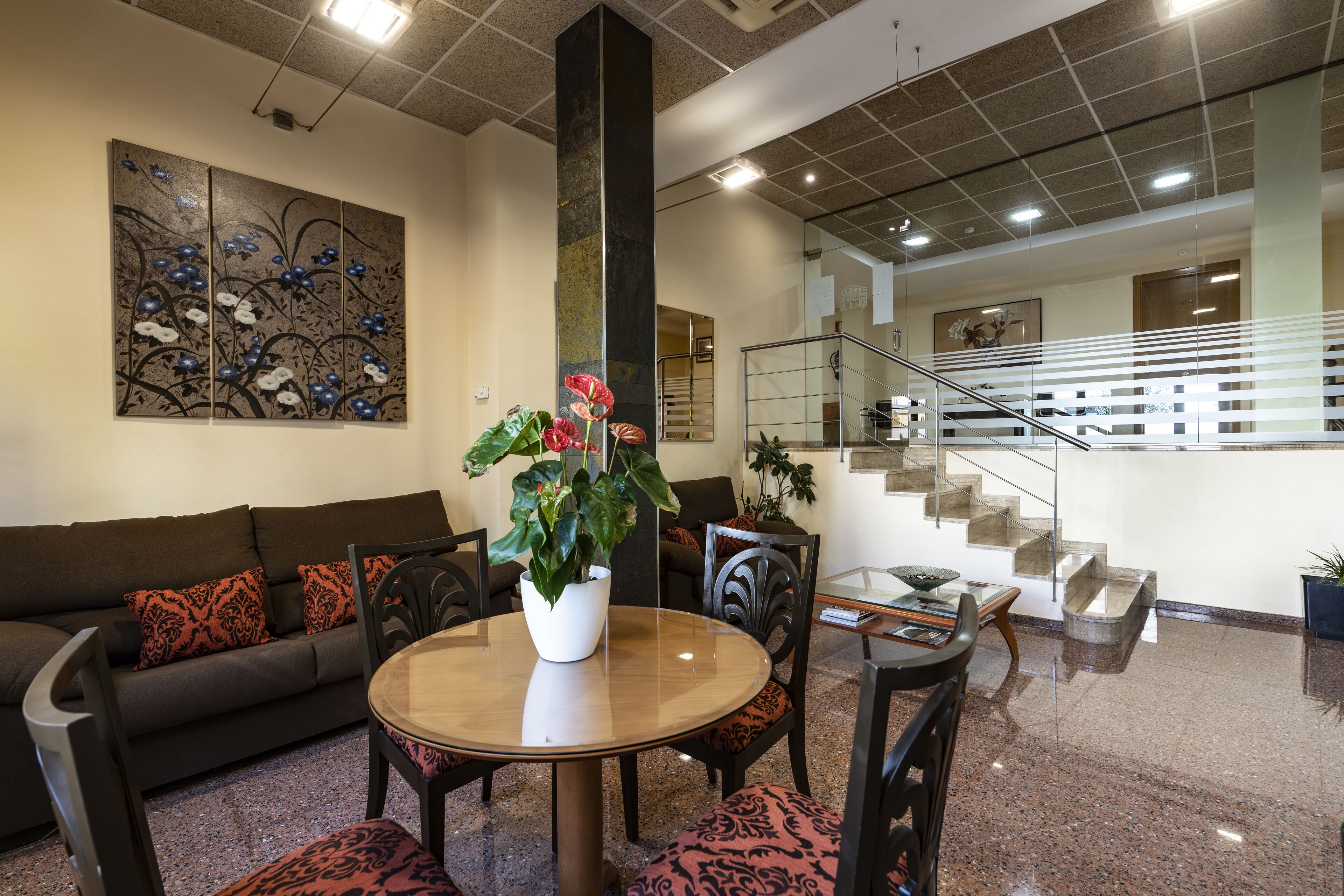 quadruple room, multiple beds | lobby