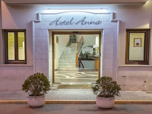 Entrée de l’hébergement