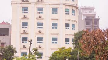 Majoituspaikan julkisivu