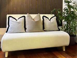 Vila superluxo, suíte, vista para o jardim | 2 quartos