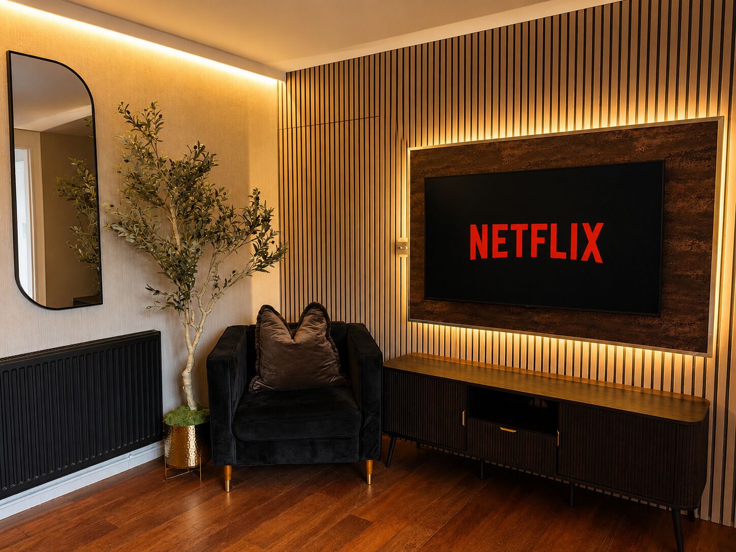 Luxury-Villa, mit Bad, Gartenblick | Lounge