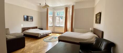 Geluiddichte muren, gratis wifi