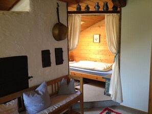 1 bedroom, internet, bed sheets - Apartment with balcony for 1 - 2 persons with wonderful valley view and terrace (Bad Reichenhall)