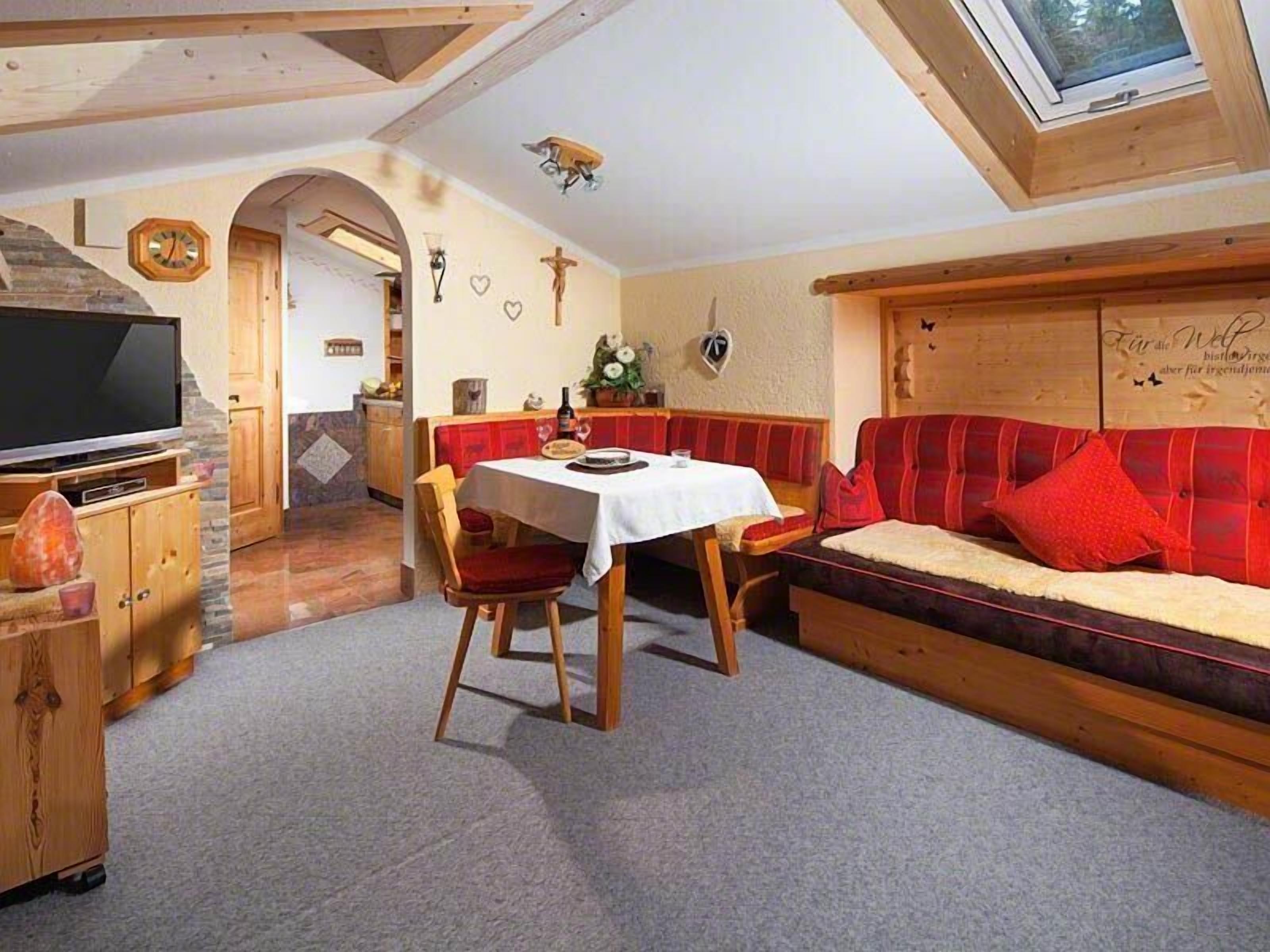 Romantik Apartment Schwalbennest, für 2 Personen-Wohnbereich Schwalbennest