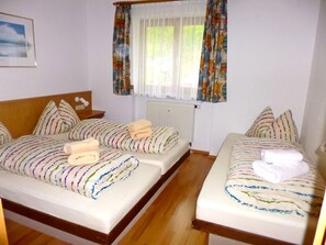 1 soverom og sengetøy