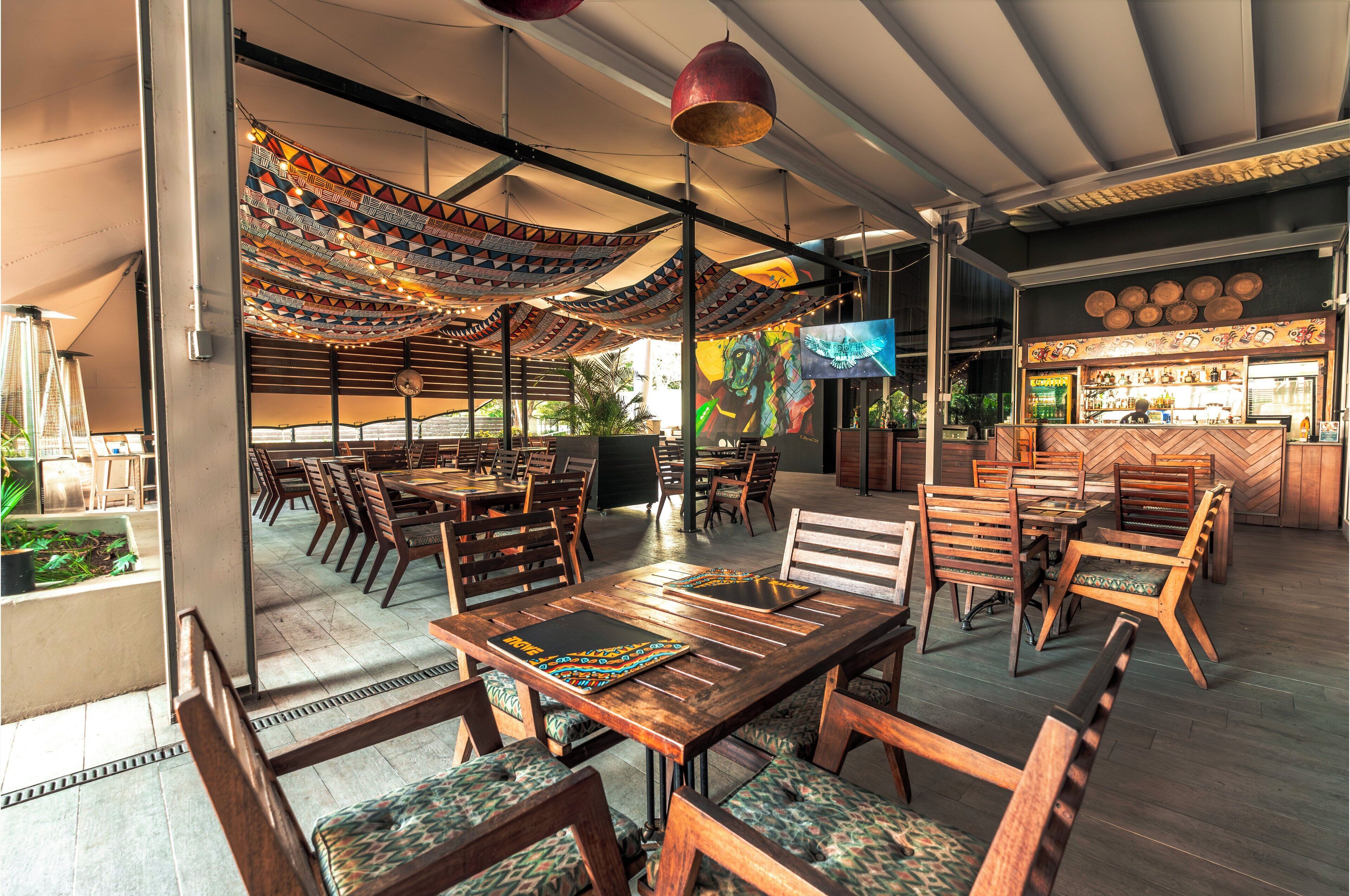 2 restaurants, breakfast, lunch, dinner served; local cuisine