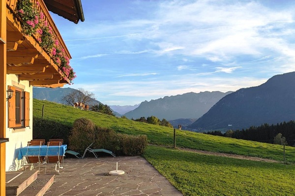 Kochhof (DE Piding) - Kuprian Andreas - 71-Terrasse Gästehaus mit Blick auf die Berge