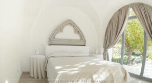 Superior suite, aan tuin | 1 slaapkamer, een minibar, een laptopwerkplek, gratis wifi