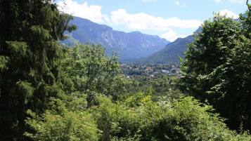 Blick von der Unterkunft