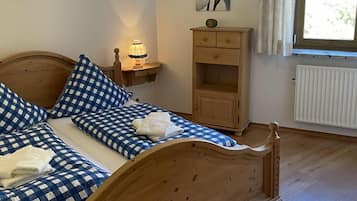 2 slaapkamers, beddengoed