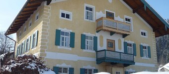 Apartment Spitzsteinblick 42 sqm living room and bedroom combined on the first floor