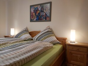 2 slaapkamers, internet, beddengoed