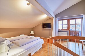 1 غرفة نوم وخدمة الإنترنت وملاءات أسرّة