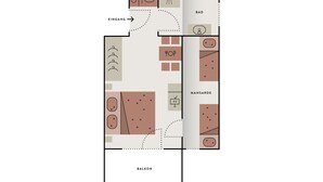مخطط تصميم الطابق