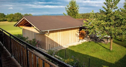 Ferienwohnung Zwiesel, 4 Personen + Kinderbett, 2 SZ, Balkon mit Bergblick, 50 qm