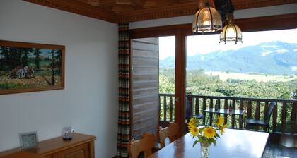 Ferienwohnung 140 qm, 1. Stock, 2 Balkone, 2 Schlafzimmer, Wohnzimmer, Küche, SAT-TV