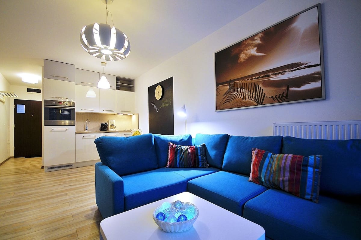 Departamento clásico (F106) | 2 habitaciones, ropa de cama de alta calidad y decoración personalizada