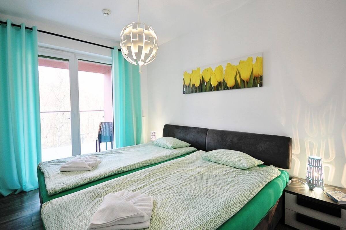 Classic-Apartment (G107) | Hochwertige Bettwaren, Bügeleisen/Bügelbrett, kostenloses WLAN