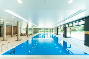 Indoor pool, open 9:00 AM to 9:00 PM, pool loungers, lifeguards on site - BalticOn Polanki Park (Kolobrzeg)