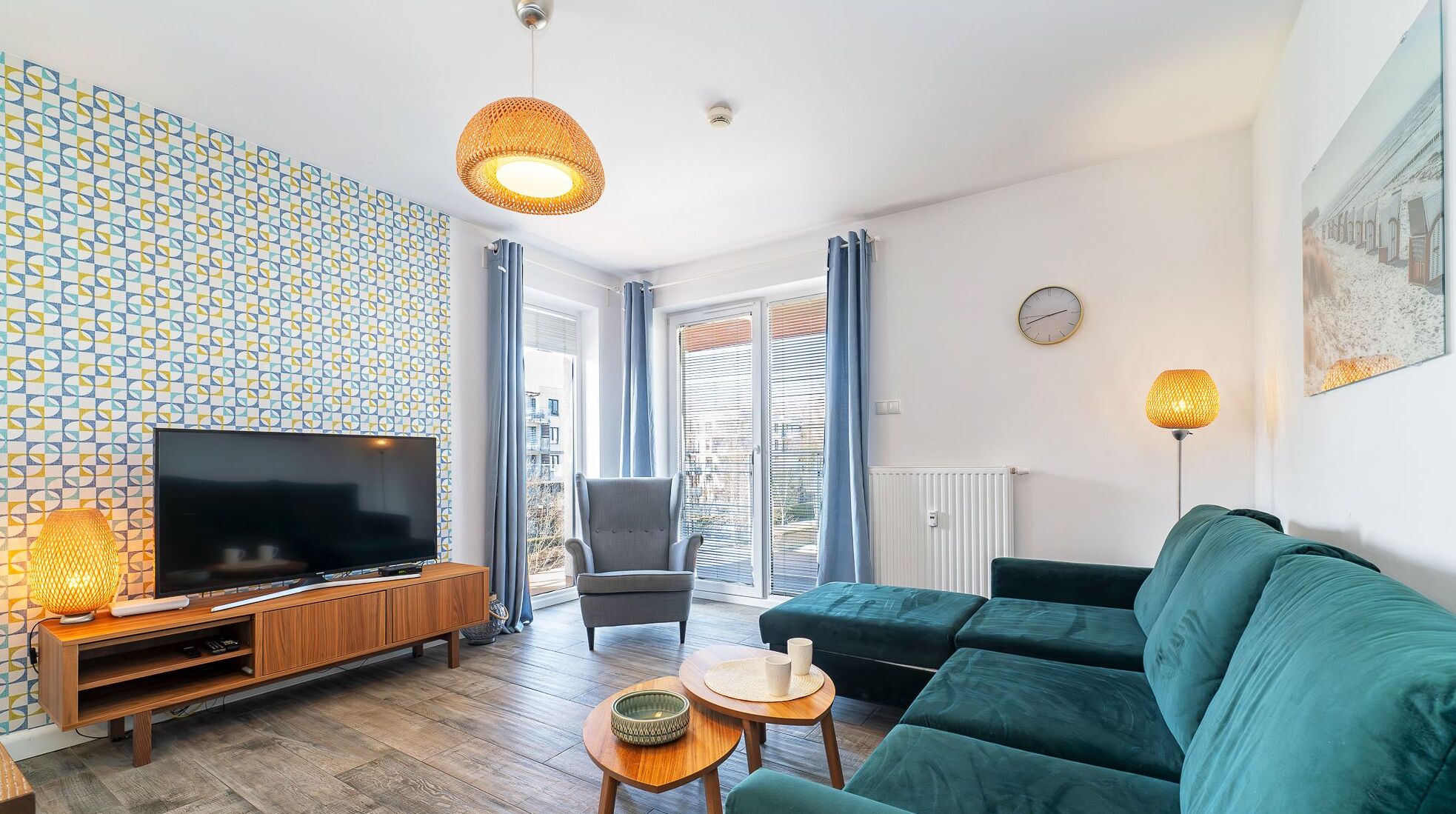 1 habitación, ropa de cama hipoalergénica y decoración personalizada 