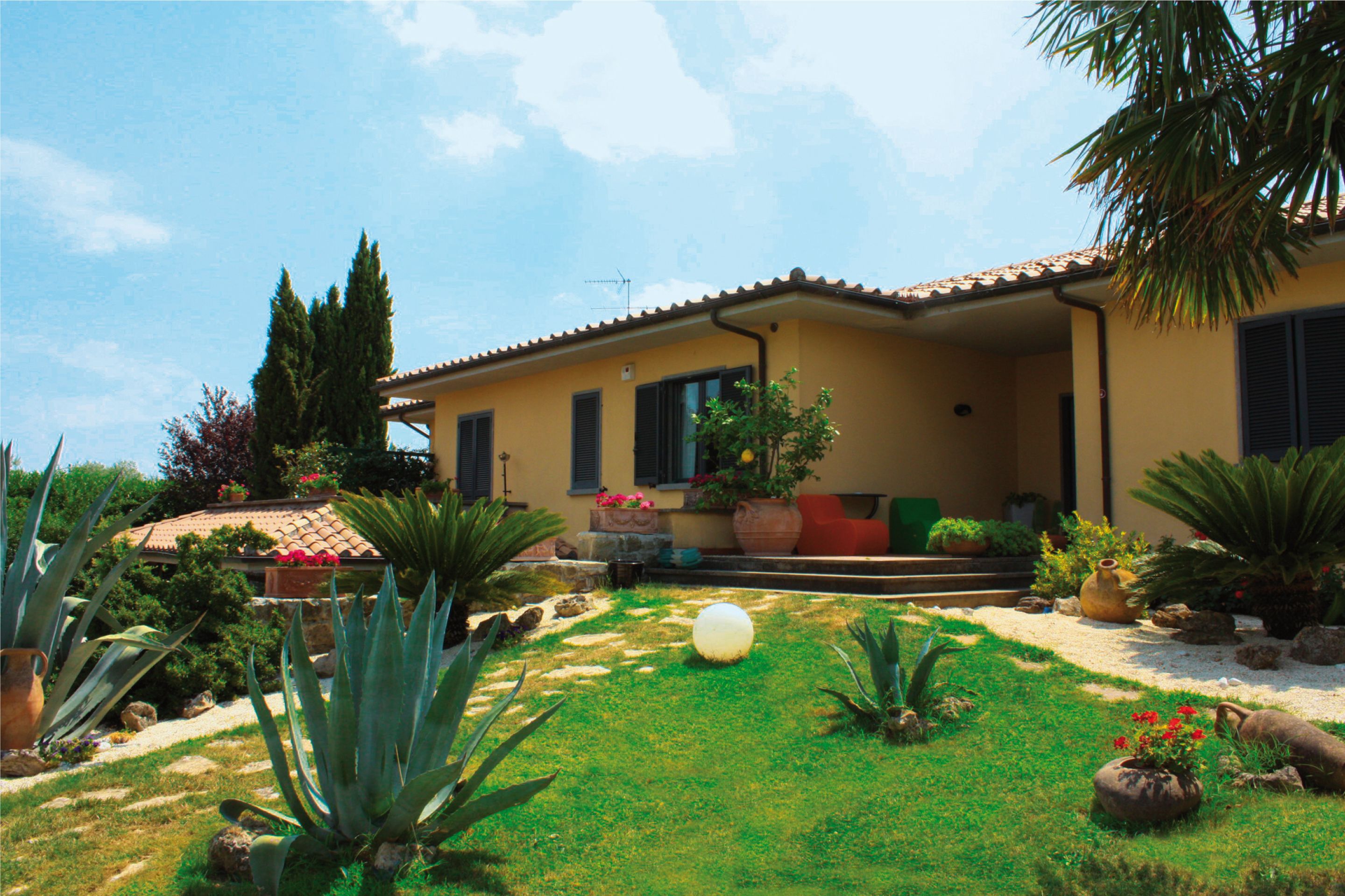 Fachada da propriedade